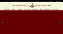 Desktop Screenshot of lakappaalphapsi.org