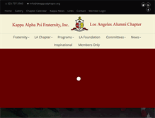 Tablet Screenshot of lakappaalphapsi.org